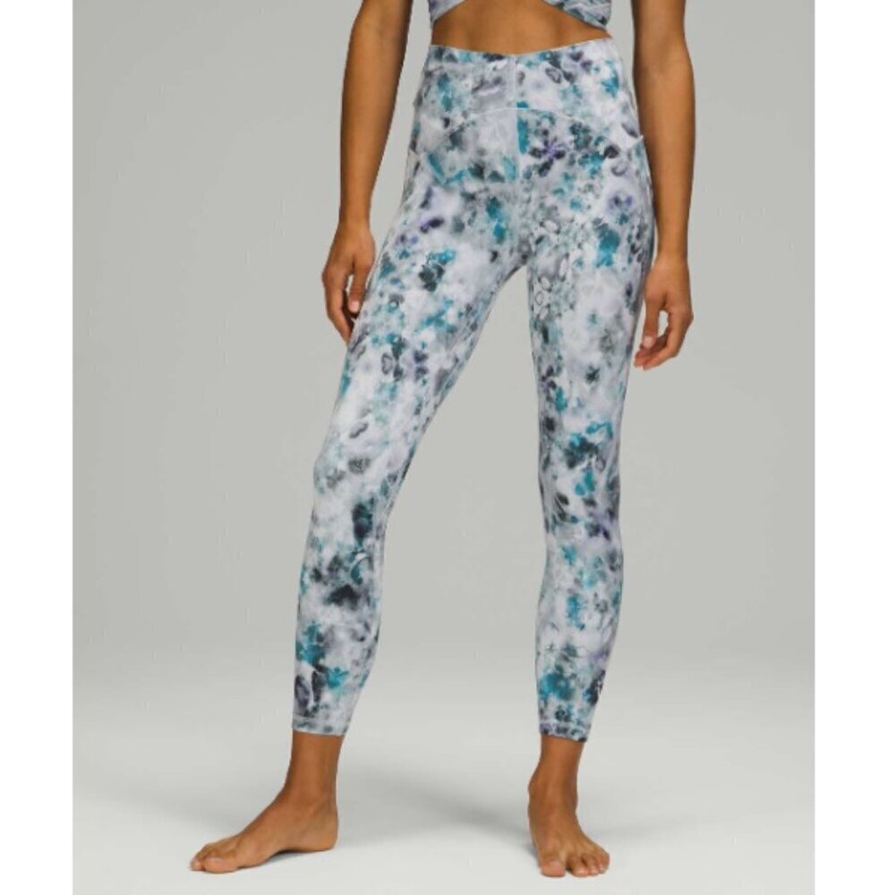 Lululemon Unlimit High-Rise Tight 25" Kaleidofloral Multi Sive 14
